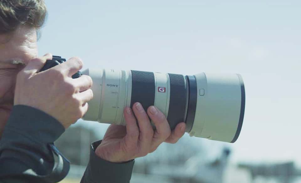 Супертелеобъектив 100-400mm объектив с автофокусировка