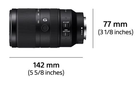 E 70–350 мм f/4.5–6.3 G OSS | SEL70350G | Sony Russia